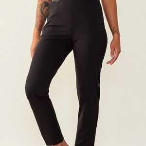 ADAY New Dial It Down Pants in Moss color - M